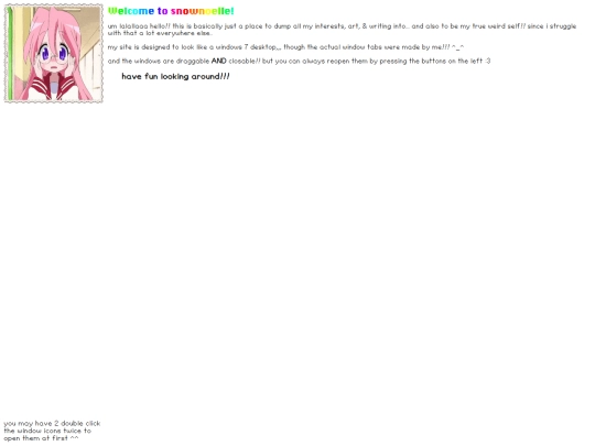 tabs/welcome screenshot