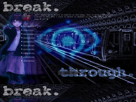 serial experimental darcy/blogdeavancesdelsitio screenshot
