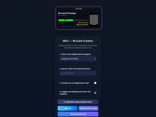 M.DCTC CARDS COMPLETION V3¹+ screenshot