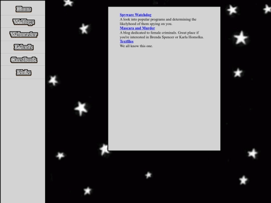 links screenshot