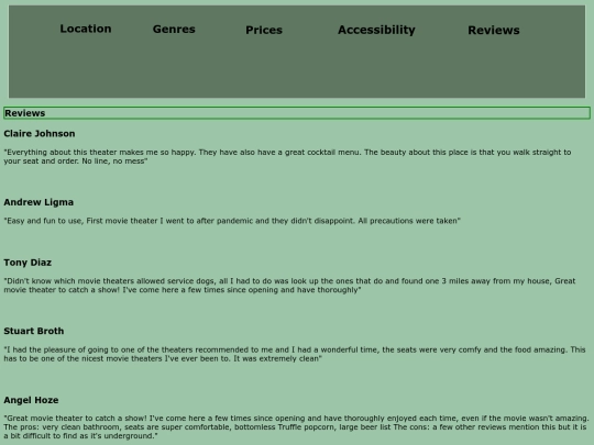 final_project/reviews screenshot