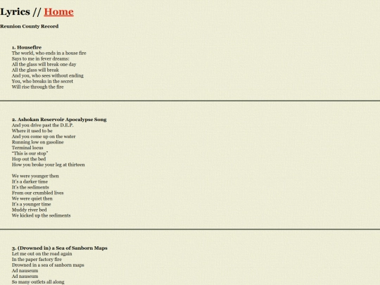 album-lyrics/reunioncounty screenshot
