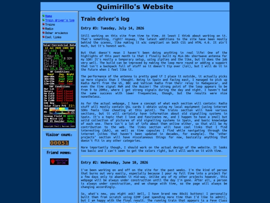 blog screenshot