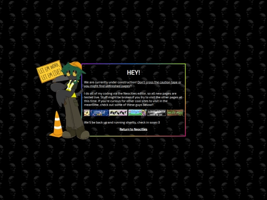 caution screenshot