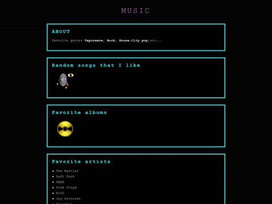 music screenshot