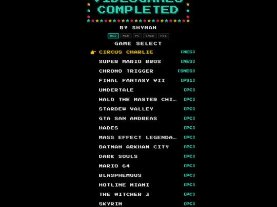 videogames screenshot