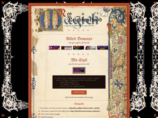 web screenshot