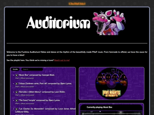 FuntimeAuditorium screenshot