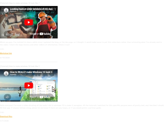 posts screenshot