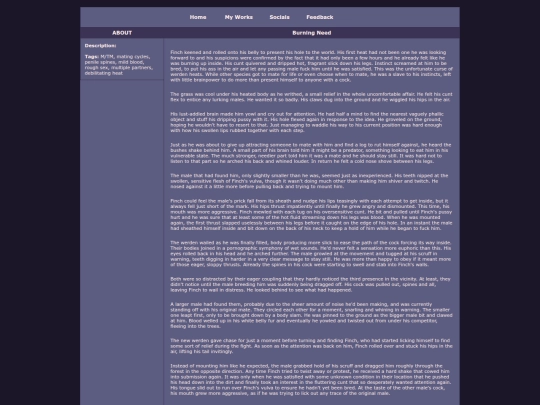 StoryBurningNeed screenshot