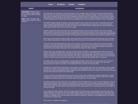 StoryFertilization screenshot