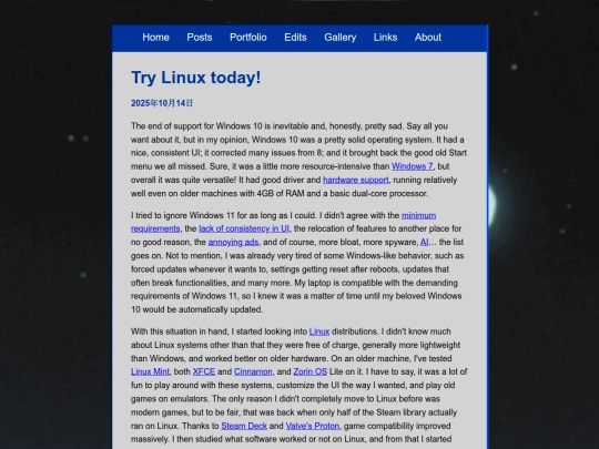 posts/2025-10-14-Try-Linux-today screenshot