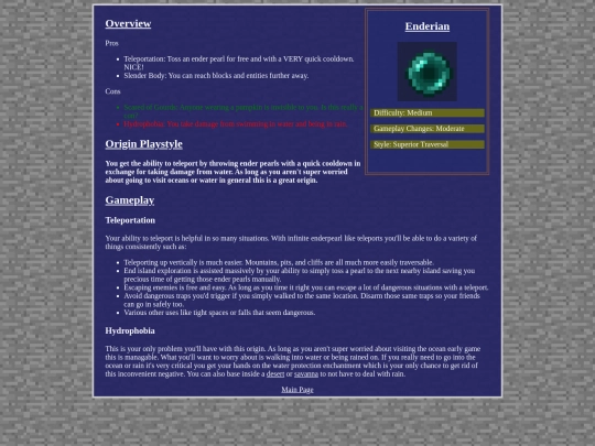 ProjectHope/Origins/Enderian screenshot