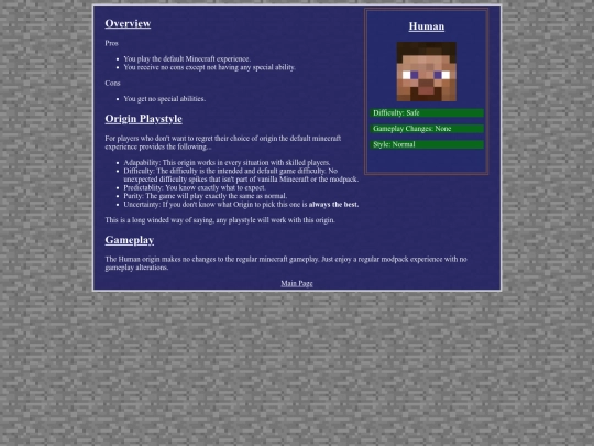 ProjectHope/Origins/Human screenshot