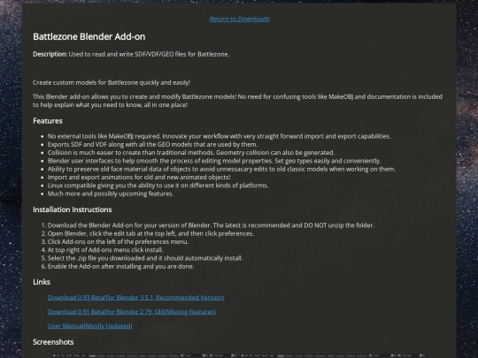 downloads/bzblenderaddon screenshot