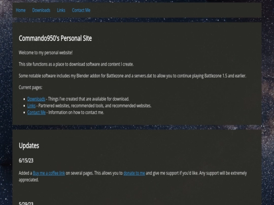index screenshot