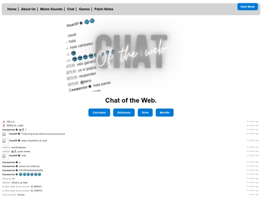 Chat screenshot