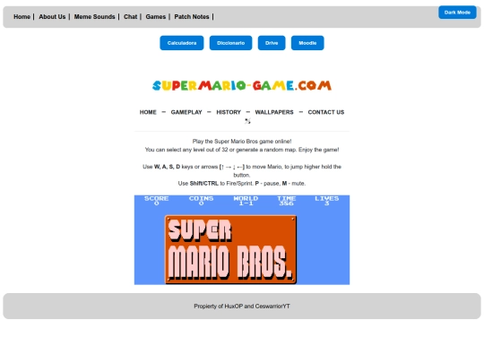 mario screenshot