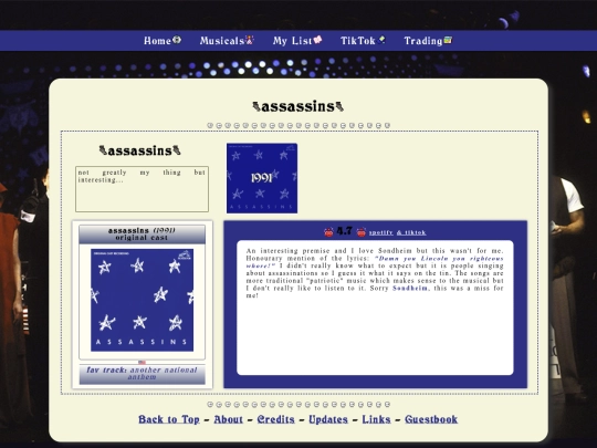 musicals/Assassins screenshot