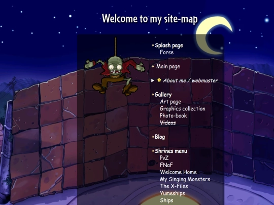 sitemap screenshot