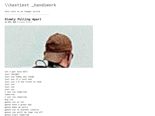 posts/Slowly_Pulling_Apart_2025_Jul_10 screenshot