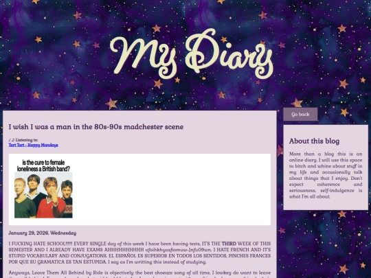 blog screenshot