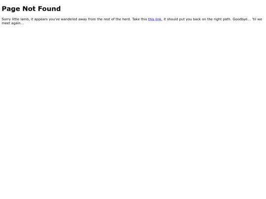 not_found screenshot