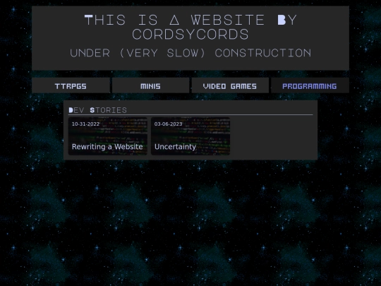 programming screenshot