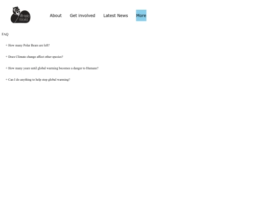 FAQ screenshot