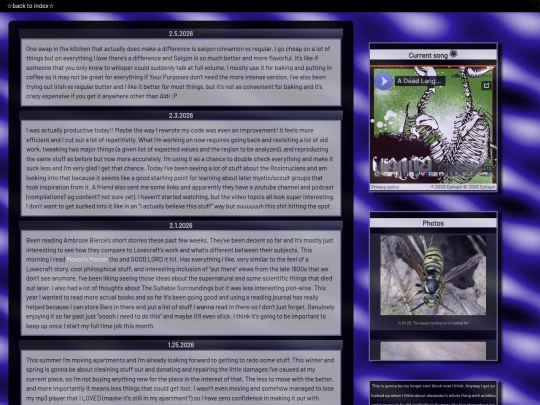 pages/blog screenshot