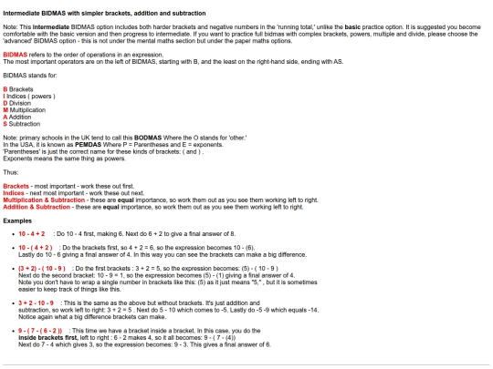 learning_cards/intermediate_bidmas screenshot