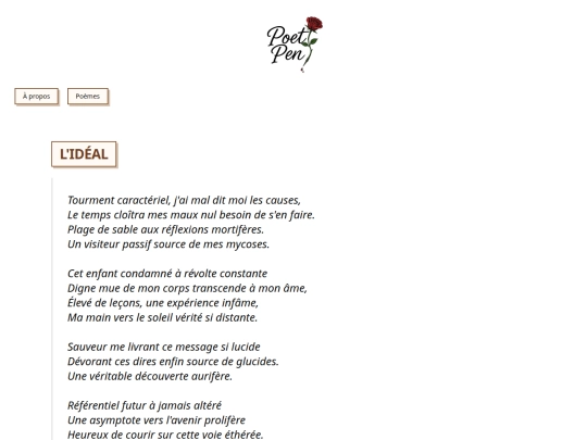 poems/ideal screenshot