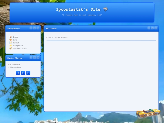 homepage screenshot