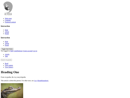 test screenshot