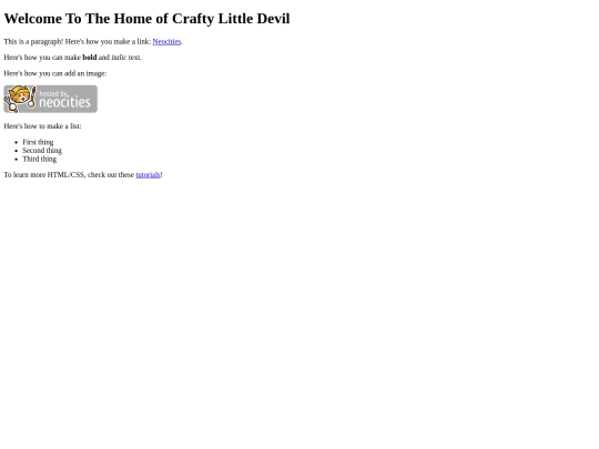 index screenshot