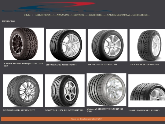 Productos screenshot