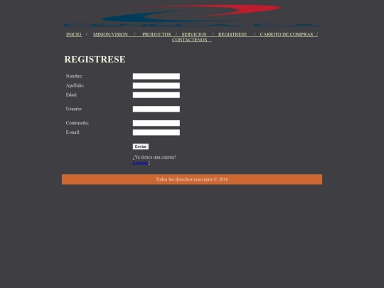 Registrese screenshot