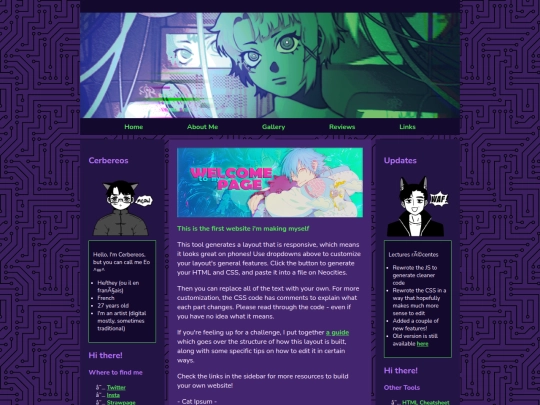 index screenshot