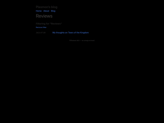 tags/reviews screenshot