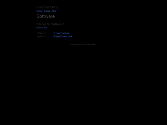 tags/software screenshot