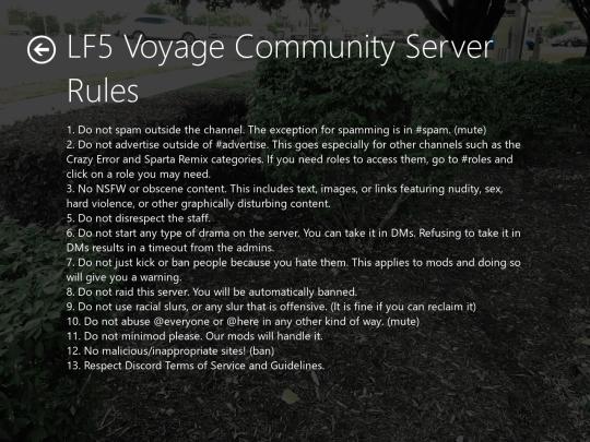 LF5VoyageServer screenshot