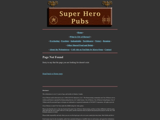 not_found screenshot