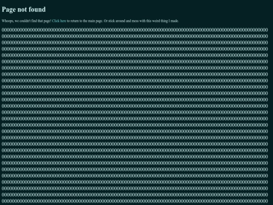 not_found screenshot