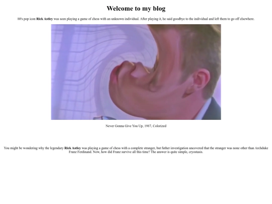 blog screenshot