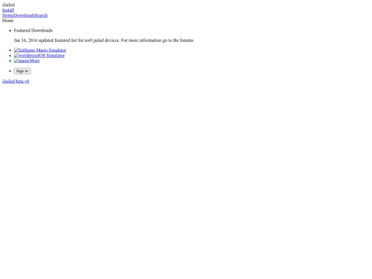 index screenshot