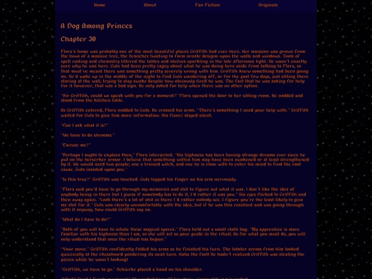 fics/A Dog Among Princes/A_Dog_Among_Princes_30 screenshot
