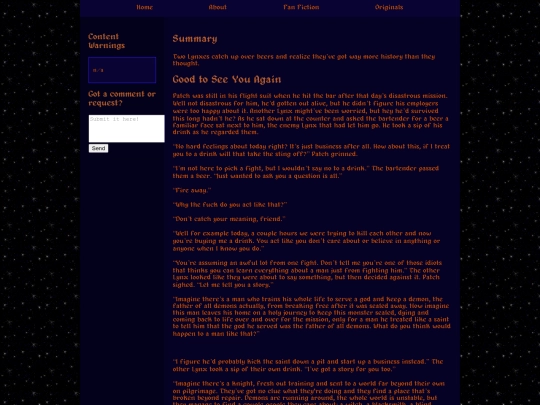 fics/Good to See You Again/Good_to_See_You_Again screenshot