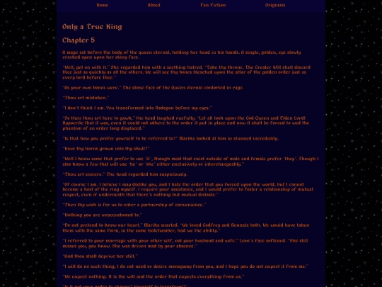 fics/Only A True King/Only_A_True_King_05 screenshot