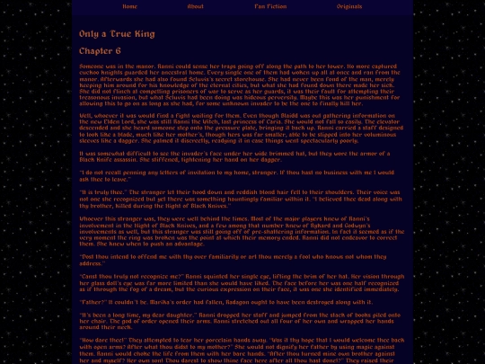 fics/Only A True King/Only_A_True_King_06 screenshot
