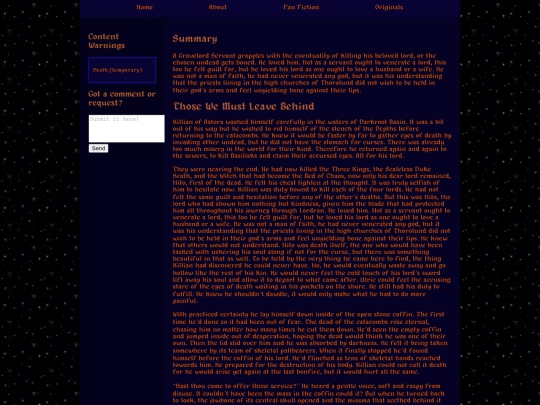 fics/Those We Must Leave Behind/Those_We_Must_Leave_Behind screenshot